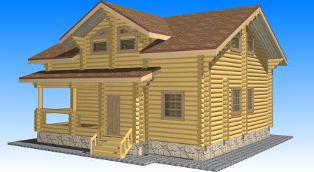 построить деревянный дом