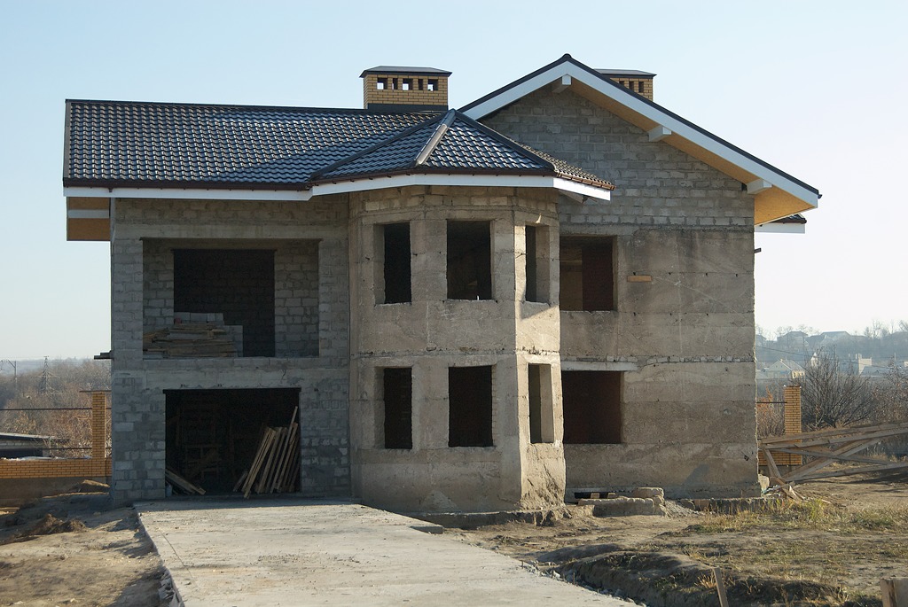 дом из блоков построить